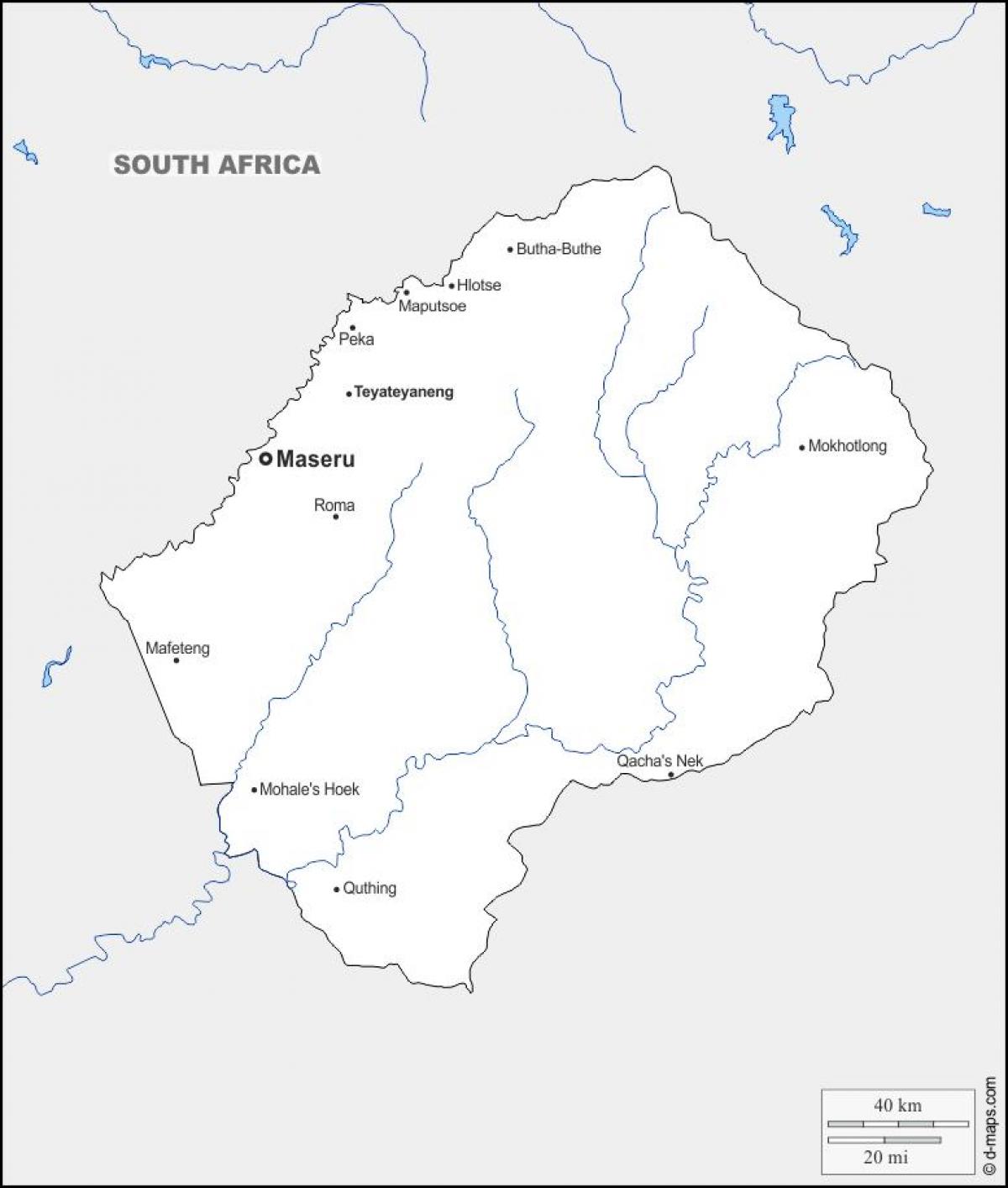 harta e maputsoe Lesoto